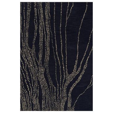 Momeni Simba Contemporary 2" x 3" Navy Area Rug, , large