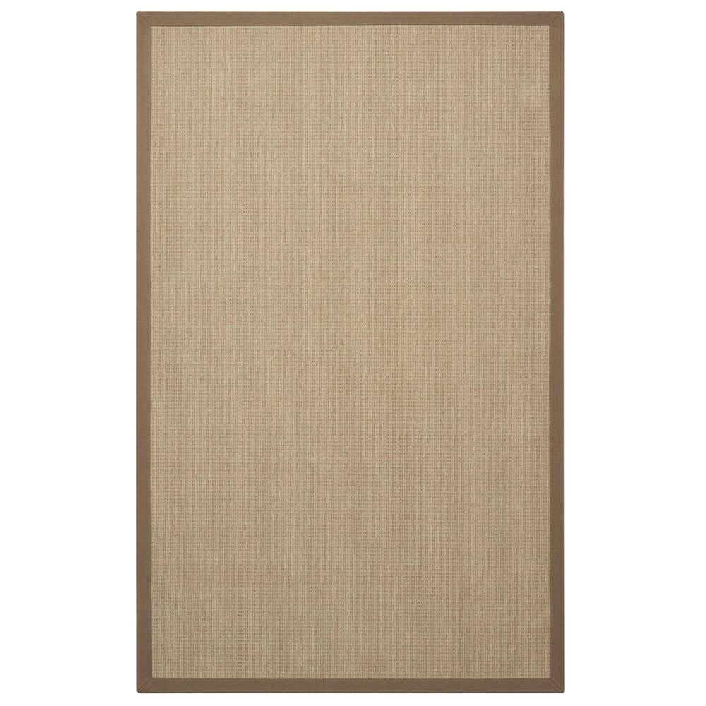 Nourison Sisal Soft SSF05 5' x 8' Hazelnut Area Rug, , large