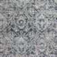 Radici USA Livigno Damask 5"3" x 7"3" Blue Area Rug, , large