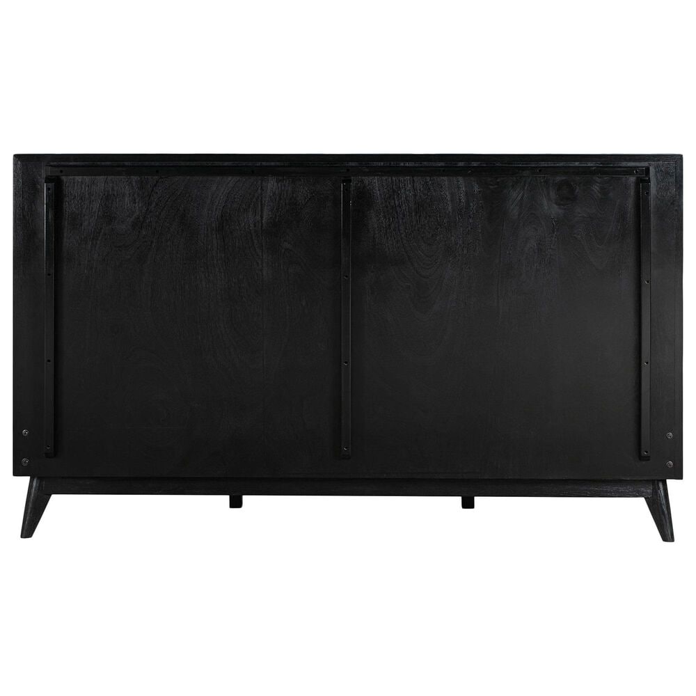 Blue River Carnaby King Platform Bed in Black Brushed, , large