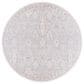 Safavieh Marmara 6"7" Round Grey, Blue and Rust Area Rug, , large