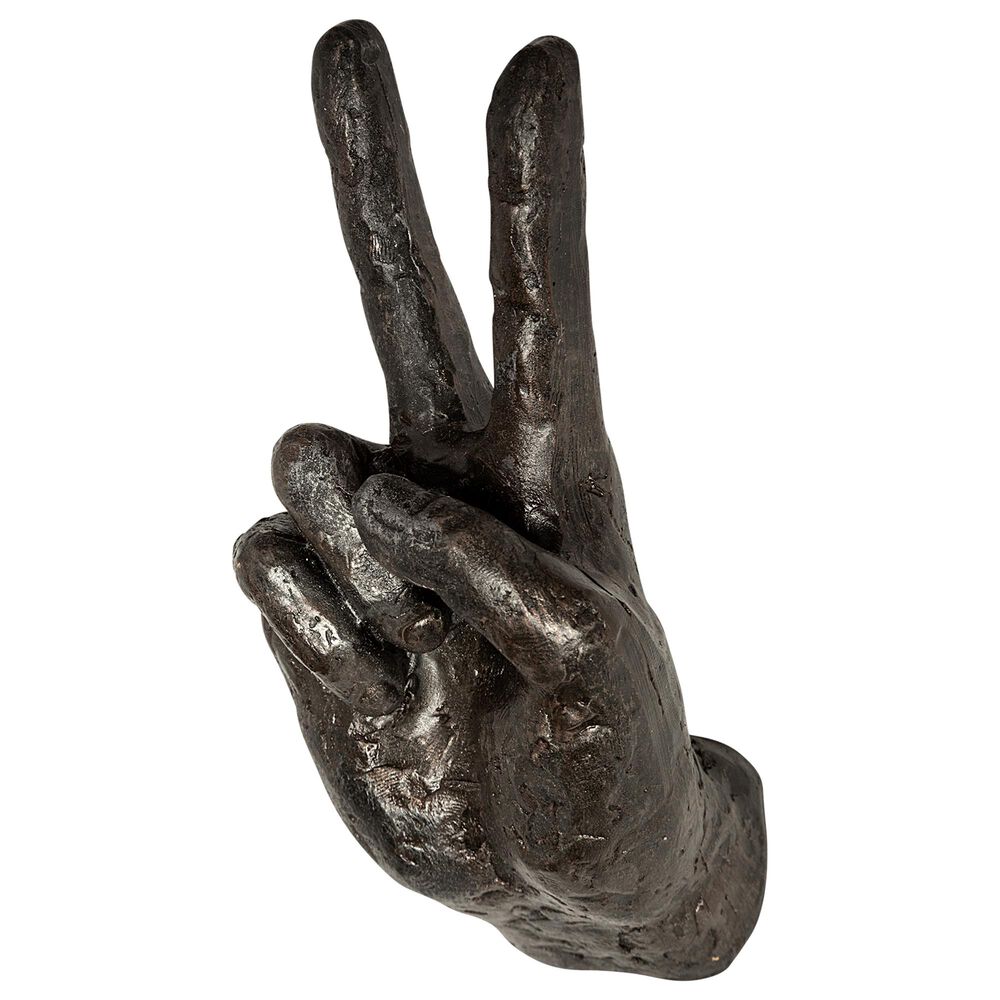 Mercana Handspeak V "Peace" Hand Wall Art, , large