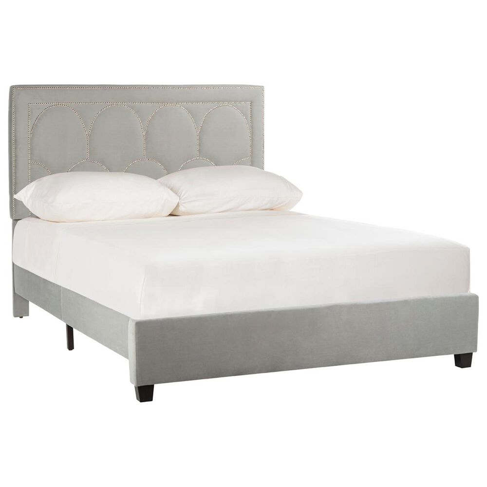 Safavieh Solania Queen Bed in Pewter, , large