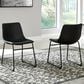 Ashley Centiar Dining Side Chair in Black (Set of 2), , large