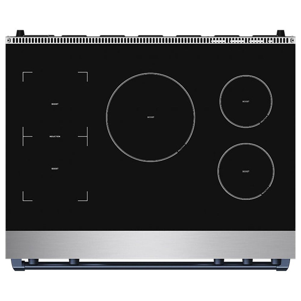 Thor Kitchen Gordon Ramsay 6 Cu. Ft. Professional Induction Range with Blue Handle Kit in Stainless Steel, , large