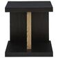 Ashley Kocomore Chairside End Table in Dark Warm Brown and Light Natural Oak, , large