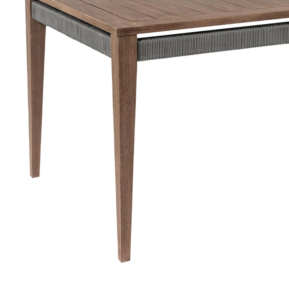 Hearth and Haven Orbit Outdoor Dining Table in Natural - Table Only, , large