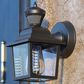 Vaxcel Bedford 5.25" 1-Light Outdoor Motion Sensor Wall Sconce in Textured Black, , large