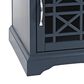 Waltham Craftsman Power Chairside Table in Navy Blue, , large