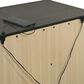 Mayberry Hill Sasha 3 Drawer Nightstand with USB in Grey, , large