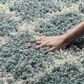 Safavieh Dallas Shag SGD258C-10 10" x 14" Seafoam/Ivory Area Rug, , large
