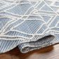 Surya Daffodil 2"6" x 8" Blue Runner, , large
