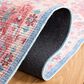 Safavieh Serapi Bohemian 8" x 10" Blue and Rust Area Rug, , large