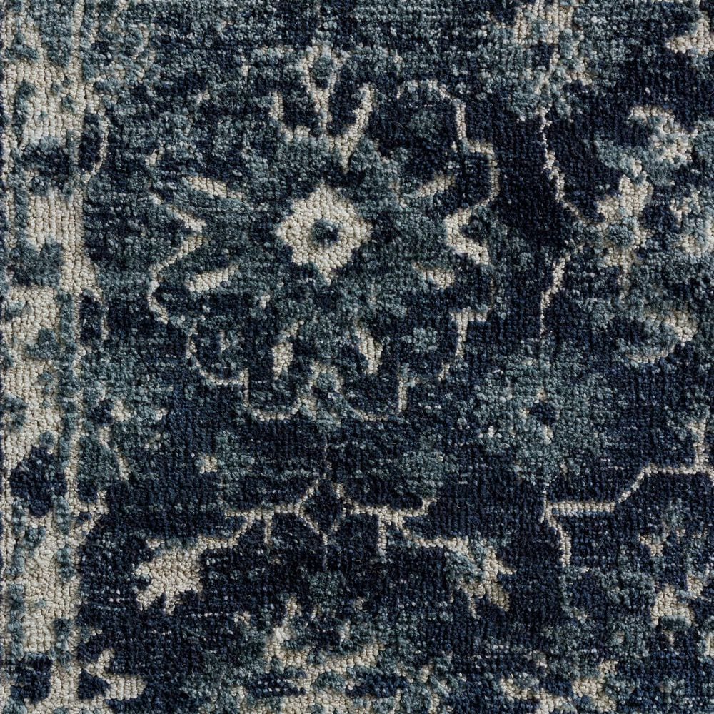 Loloi Percival Navy and Ivory 2&#39;6&quot; x 7&#39;6&quot; Runner, , large