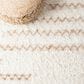 Safavieh Natura NAT720A 8" x 10" Ivory and Brown Area Rug, , large