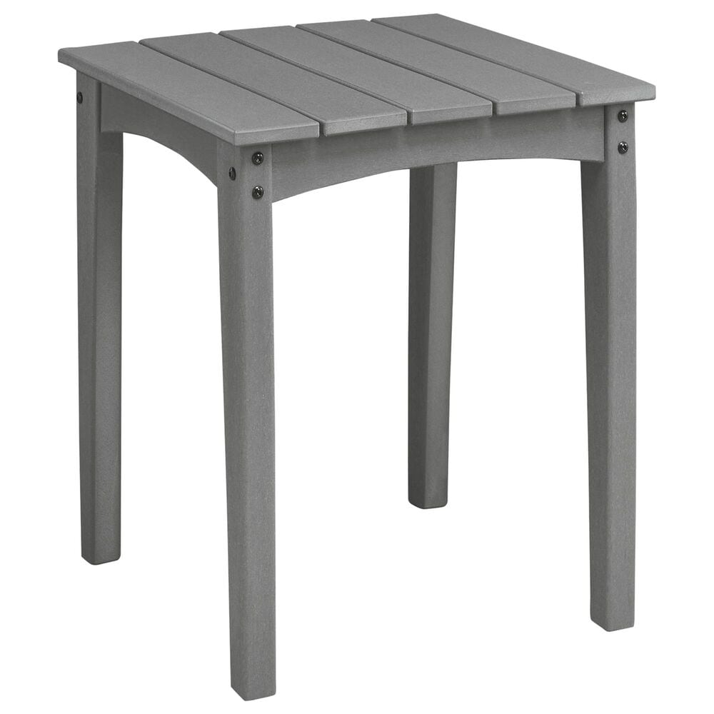 Ashley Cove Beach Outdoor End Table in Gray, , large