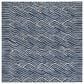 Safavieh Micro-Loop 5" Square Dark Blue and Ivory Area Rug, , large