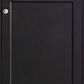 James Martin Vanities Britannia 24" Single Bathroom Vanity in Black Onyx with 3.5 cm White Glossy Resin Top and Rectangular Sink, , large