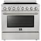 Forno Paolo 36" Freestanding Electric Range in Stainless Steel, , large
