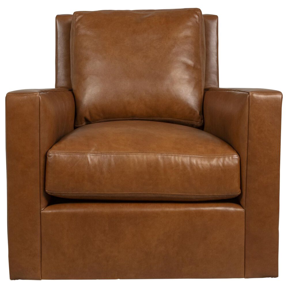 Century Nate Swivel Chair in Doeskin, , large