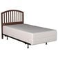 Richlands Furniture Carolina Twin Slat Headboard and Bedframe in Walnut, , large