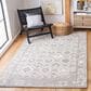 Safavieh Micro-Loop Southwestern 4" x 6" Ivory and Grey Area Rug, , large
