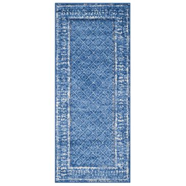 Safavieh Adirondack ADR110F-26 2"6" x 6" Light Blue/Dark Blue Runner, , large