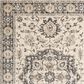 Central Oriental Minerva Hester 7"10" x 9"10" Alabaster and Vintage Blue Area Rug, , large