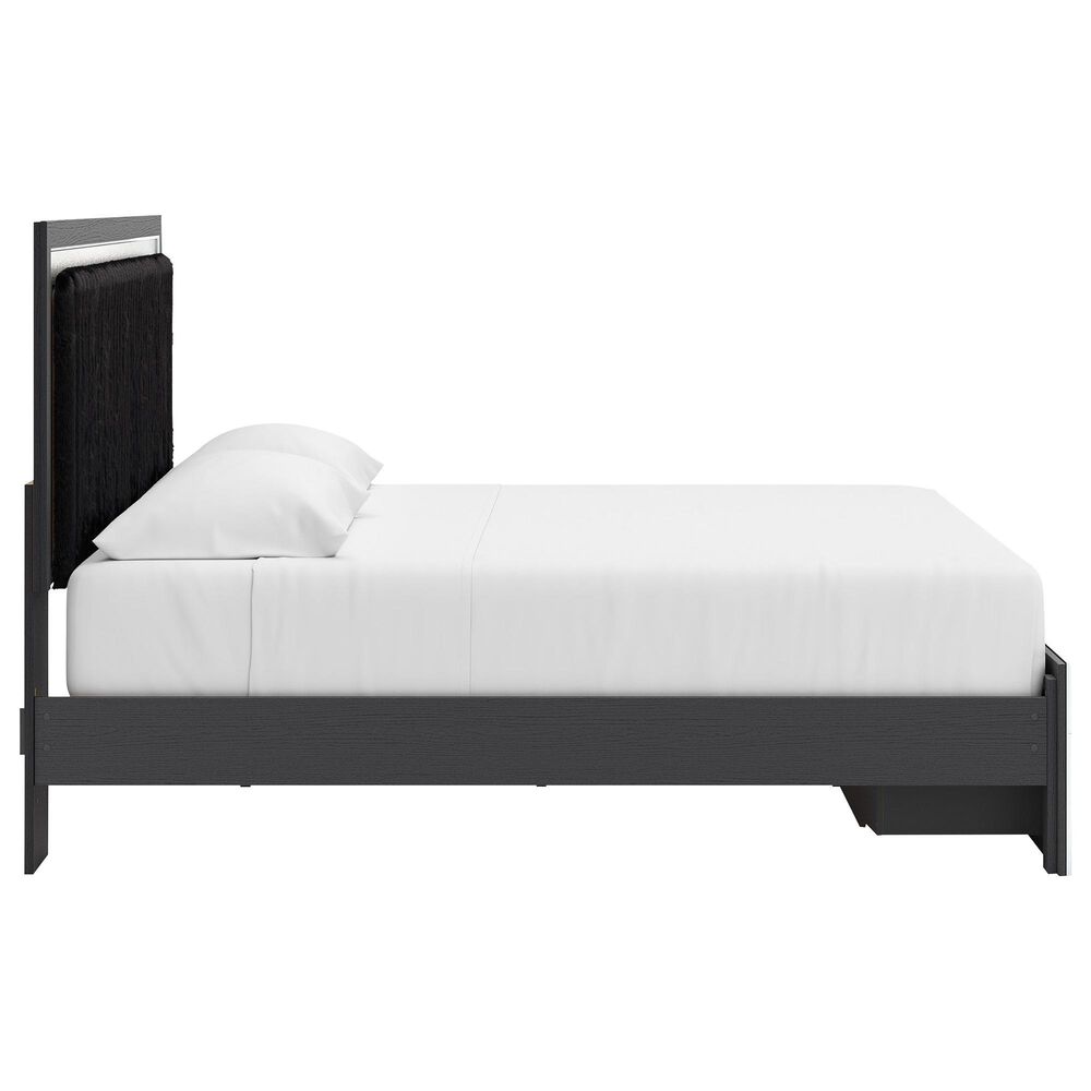 Ashley Zuraleus 4-Piece King Storage Bedroom Set in Matte Black, , large