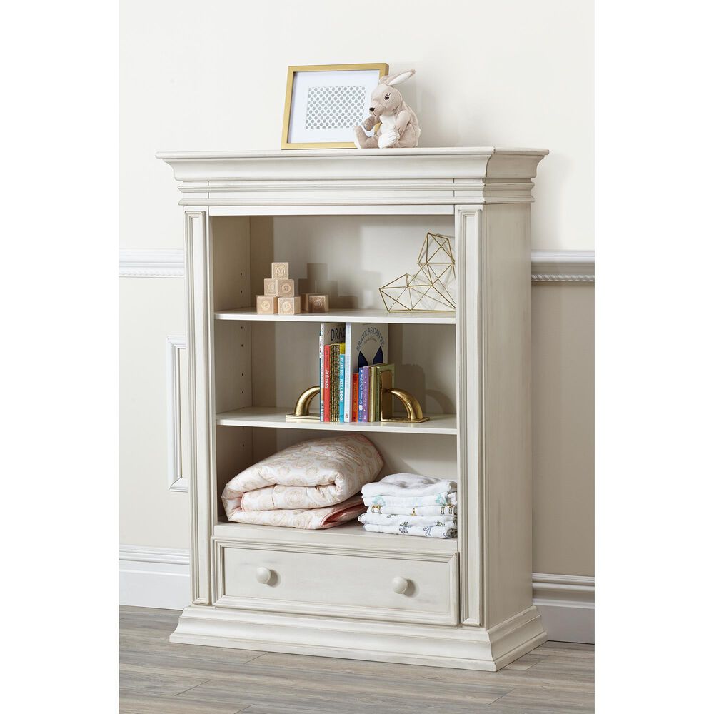 Baby Cache Vienna Bookcase in Antique White, , large