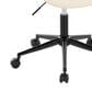 Lumisource Fabrico Office Chair with Cream Cushion in Black, , large