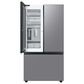 Samsung Bespoke Bespoke 30.1 Cu. Ft. 3-Door French Door Refrigerator with Beverage Center - Stainless Steel Panels Included, , large