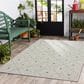 L&R Resources Sun Shower 8" x 10" Blue and Gray Indoor/Outdoor Area Rug, , large