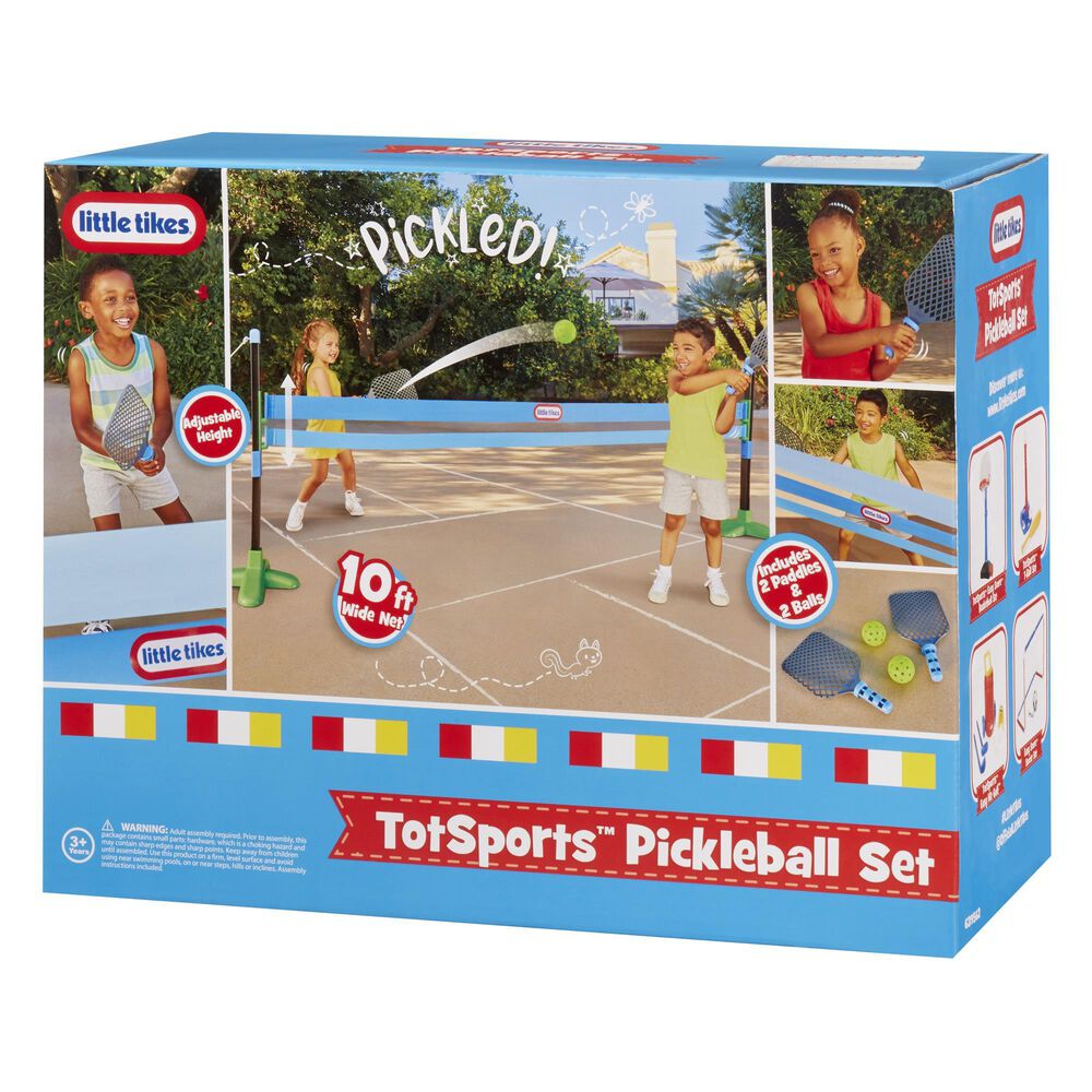 little tikes TotSports Pickleball Set, , large