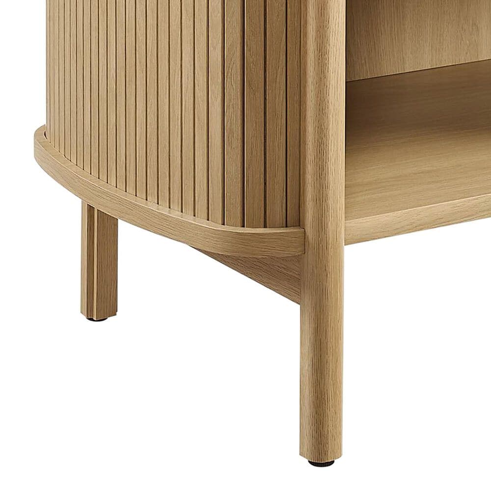 Modway Cadence Open 2 Shelves Nightstand in Oak, , large