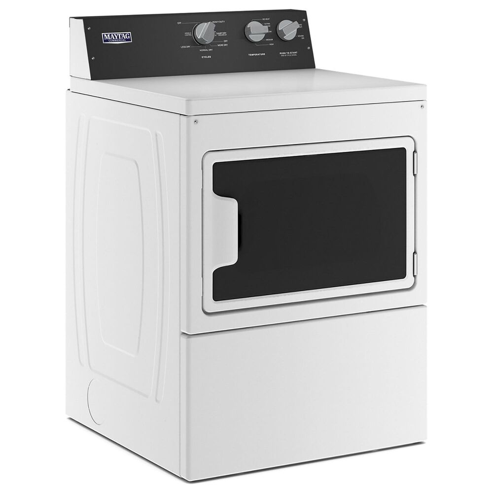 Maytag 7.4 Cu. Ft. Front Load Gas Dryer with IntelliDry Sensor in White, , large