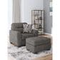 Ashley Olten Chair and a Half in Graphite, , large