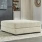 Ashley Lindyn Oversized Accent Ottoman in Ivory, , large