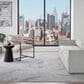 Nourison Central Park West CEP01 Grey 9" x 12" Area Rug, , large