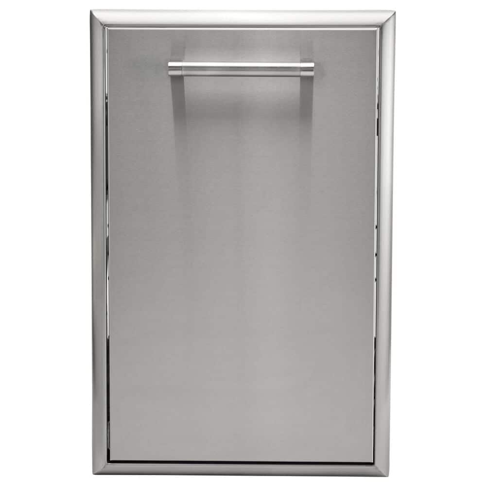 Coyote Outdoor 18" Front To Back Trash Recycle Combo in Stainless Steel, , large