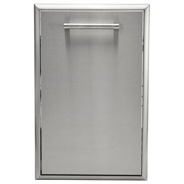 Coyote Outdoor 18" Front To Back Trash Recycle Combo in Stainless Steel, , large