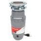 Frigidaire 1/2 HP Corded Disposal in Stainless Steel and Gray, , large