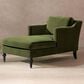 Jennifer Taylor Home Josephine 60" Upholstered Chaise Lounge in Olive Green, , large