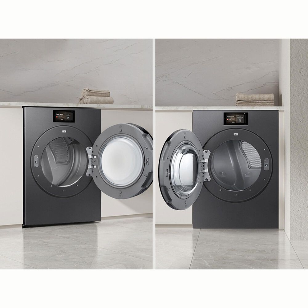 Samsung Bespoke 7.6 Cu. Ft. Ultra Capacity Front Load Electric Dryer with AI Home and AI OptiDry+ in Dark Steel, , large