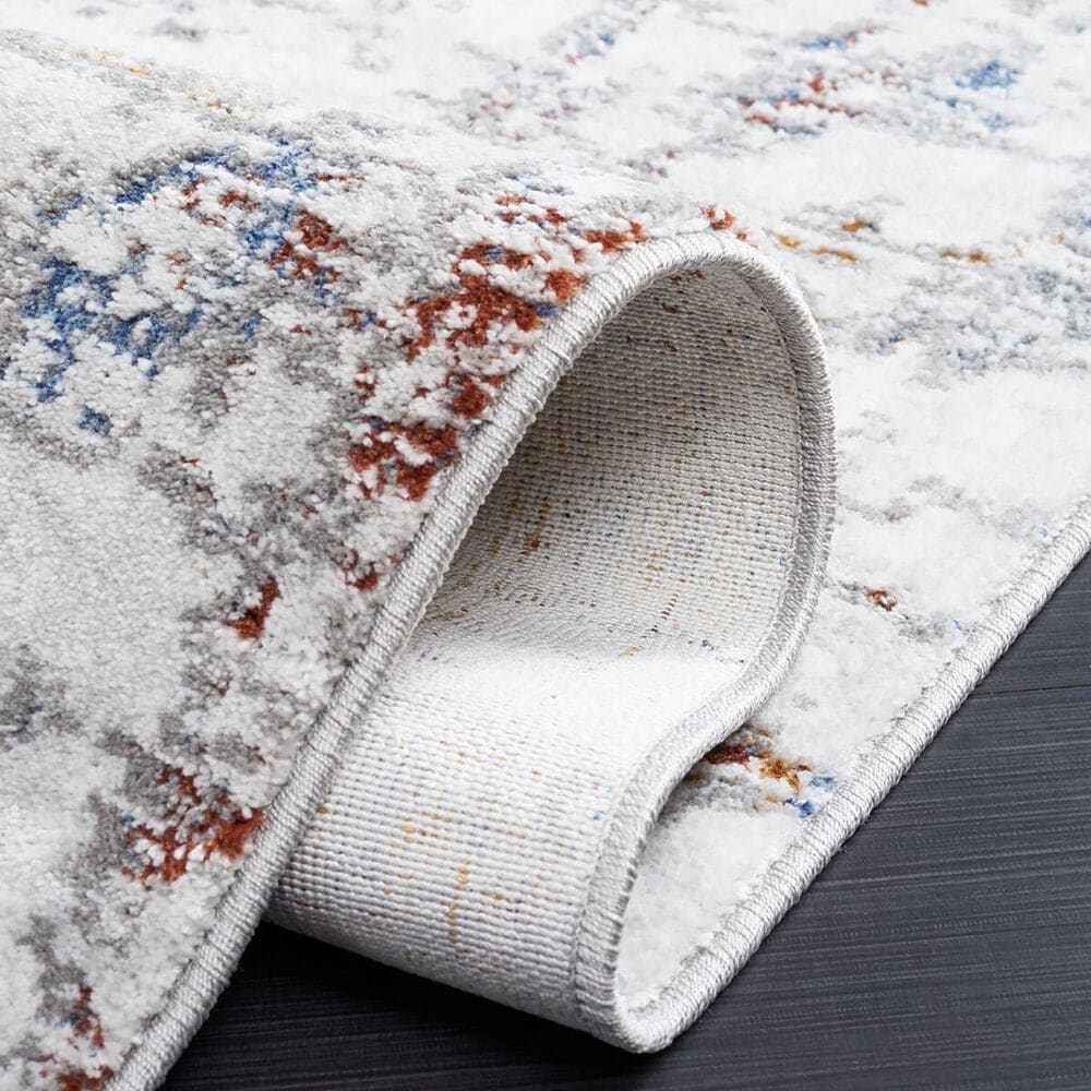 Safavieh Craft CFT961F 2&#39;2&quot; x 9&#39; Grey and Gold Runner, , large