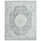 Surya Avellino 12" x 15" Light Beige, Gray, Pale Blue, Deep Teal, Tan, Light Olive and Denim Area Rug, , large