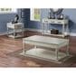 Crystal City Hemingway Sofa Table in Alabaster, , large