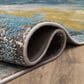 Karastan Tryst Nuvole 2"6" x 8" Grey and Blue Runner, , large