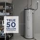 GE Appliances 50-Gallon Smart Short Electric Water Heater with Built-in Wi-Fi in Gray, , large