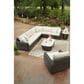 Ashley Kimora Patio Corner Chair in Beige, , large